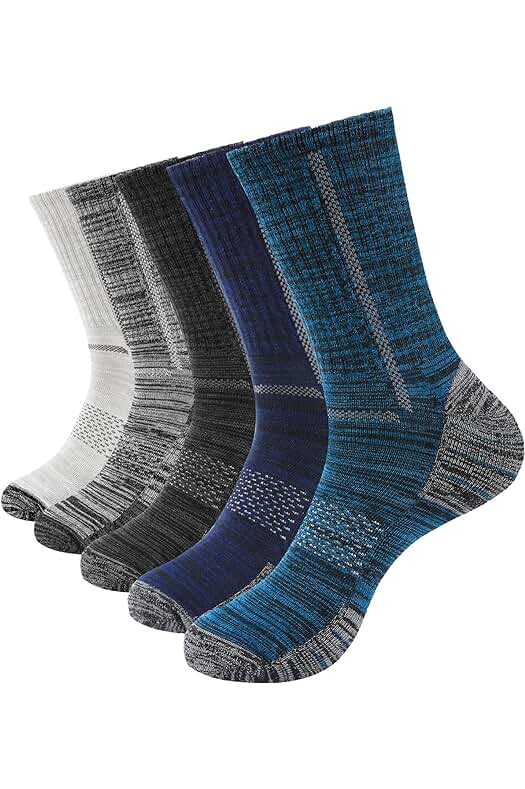 Calcetines de deporte para hombre: Transpirables, cómodos y antiampollas para running, ciclismo y senderismo.