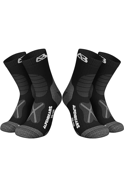 Calcetines de Lana Merino para Senderismo - Diseñados para Mujeres Aventureras en la Montaña.