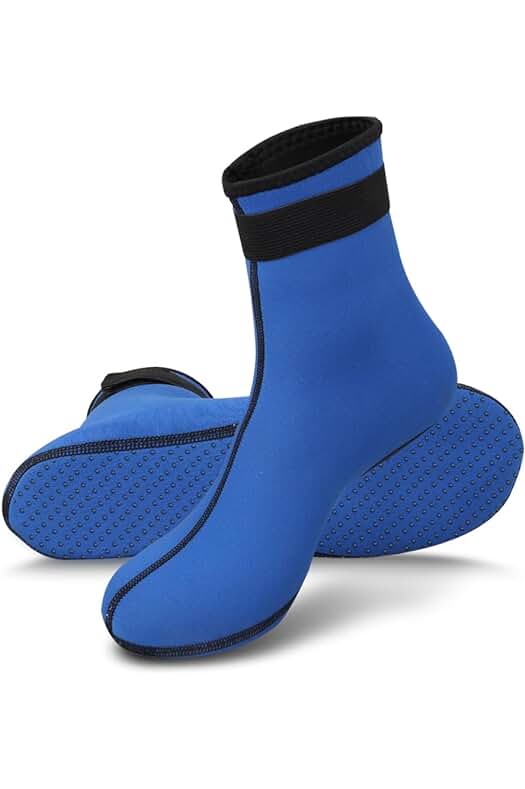 Calcetines de neopreno térmicos y antideslizantes para deportes acuáticos y buceo.