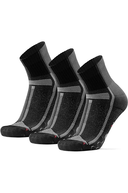 Calcetines de Running Antiampollas y Antideslizantes para Hombres y Mujeres - Pack de 3