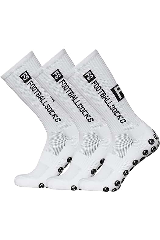 Calcetines Deportivos de Compresión Lixada para Correr al Aire Libre con Agarres Antideslizantes.