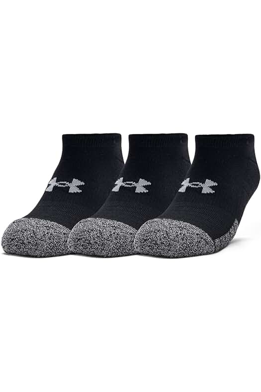 Calcetines unisex adultos Under Armour Heatgear No Show - Pack de 3