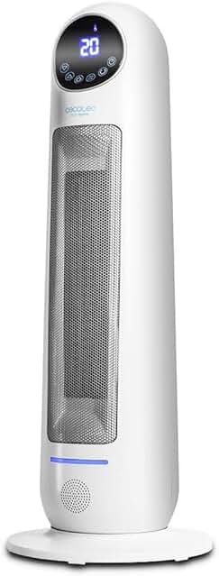 Calefactor cerámico para baño Cecotec Ready Warm 10100 Smart Ceramic. Potente y seguro.