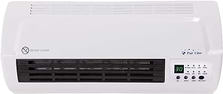 Calefactor cerámico Split PURLINE HOTI M50: Potente, regulable y con mando a distancia.