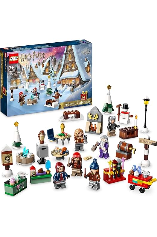 Calendario LEGO Harry Potter 2023 con Miniconstrucciones y Minifiguras de Hogsmeade
