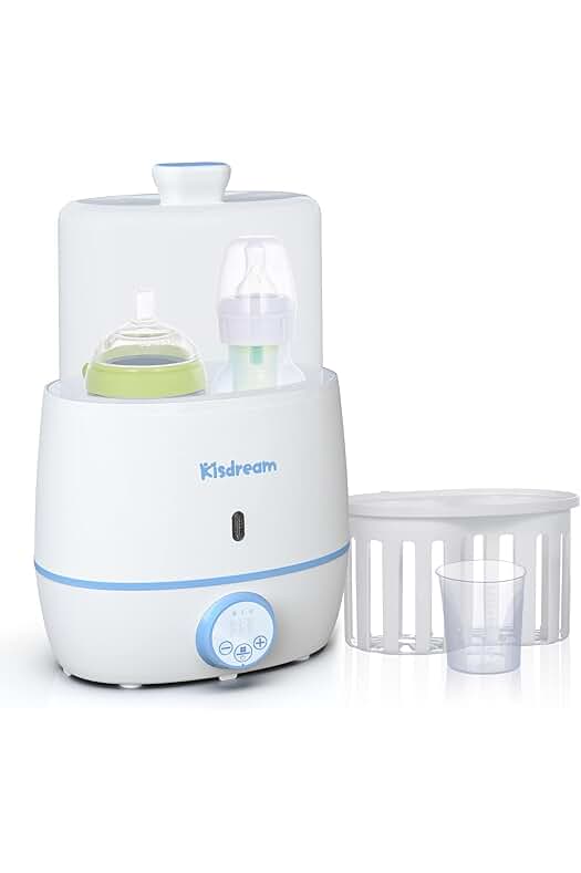 Calienta Biberones Kisdream: La mejor opción para calentar y esterilizar los alimentos de tu bebé.