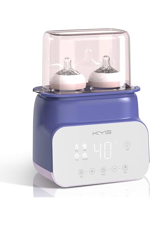 Calienta Biberones y Esterilizador KYG: Rápido, Seguro y Práctico para Alimentar a tu Bebé