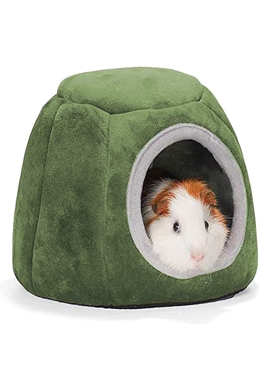 Cama de conejillo de indias de algodón, suave y cómoda para un sueño reparador.