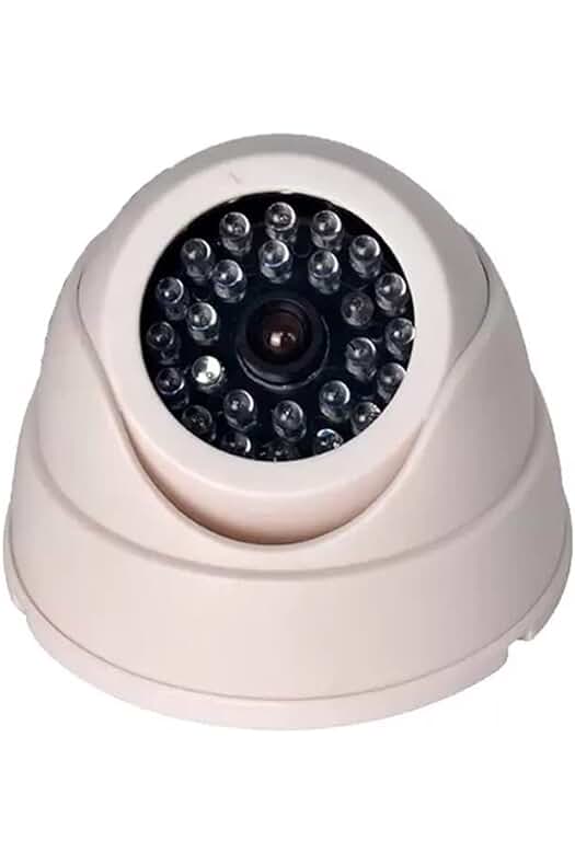 Camara Falsa de Interior alarmaszoom: Disuade Intrusos con Realismo y Cartel de Regalo