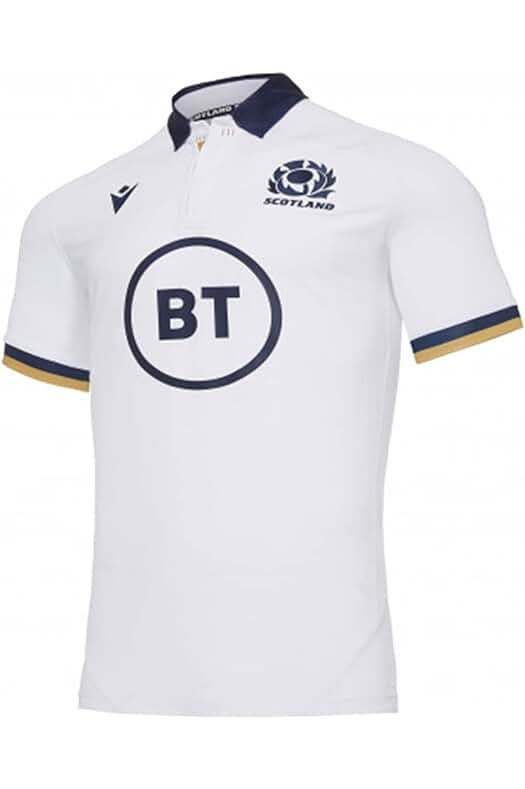 Camiseta de rugby para hombre: diseño escocés, ideal para deporte y ocio.