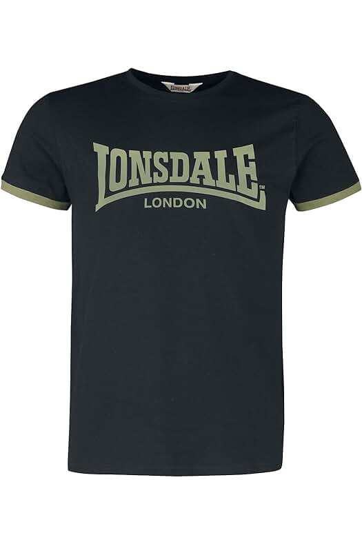 Camiseta Lonsdale Townhead para Hombre: Estilo y comodidad en una prenda imprescindible.
