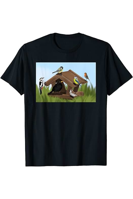 Camiseta para Observadores de Aves: Diseño para los amantes de la ornitología.