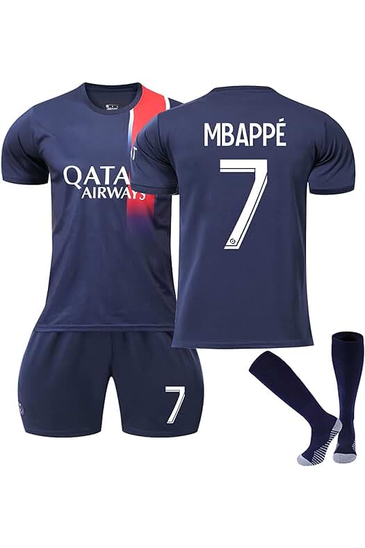 Camiseta PSG Niño: Nueva Temporada 23/24 - Equipo de Fútbol Paris Saint-Germain para Niños.