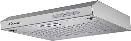 Campana Extractora Candy CFT610/5S/1 de Acero Inoxidable para Cocina de 60 cm