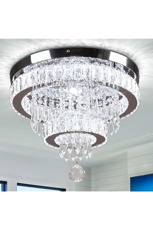 Candelabro de cristal elegante para iluminar tus espacios con estilo y sofisticación