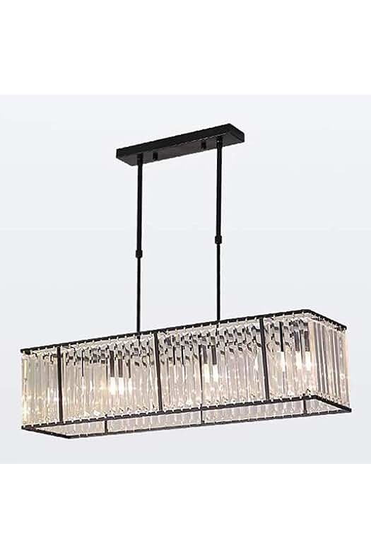 Candelabro de cristal moderno y elegante para iluminar tu hogar con estilo.