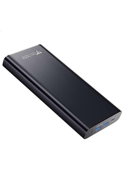 Cargador portátil de alta capacidad para dispositivos inteligentes - Voltero S25 26800mAh Power Bank.
