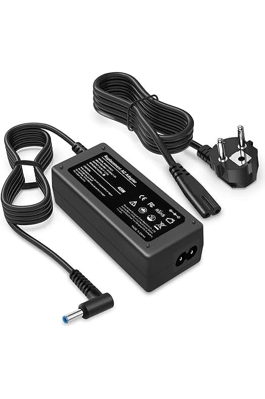 Cargador Universal para Portátil HP - 45W, compatible con varios modelos HP