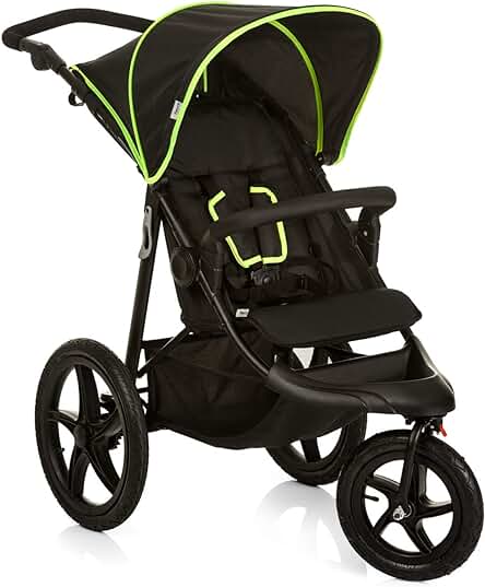 Carrito Bebe Plegable Hauck Runner: Ligero, Compacto y con Ruedas Neumáticas para Mayor Comodidad
