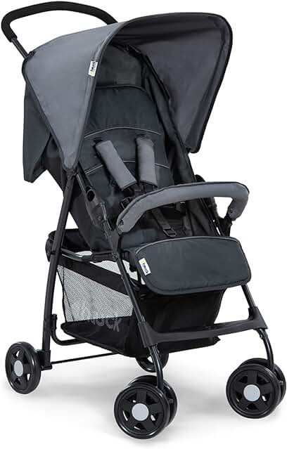 Carrito de bebé Hauck Sport: ligero, plegable y reclinable, ideal para pasear con comodidad.