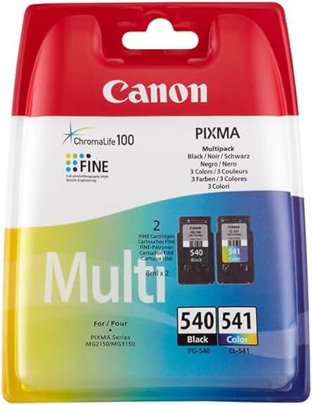 Cartucho de tóner Canon para MG2150: calidad y rendimiento en un multipack estándar.