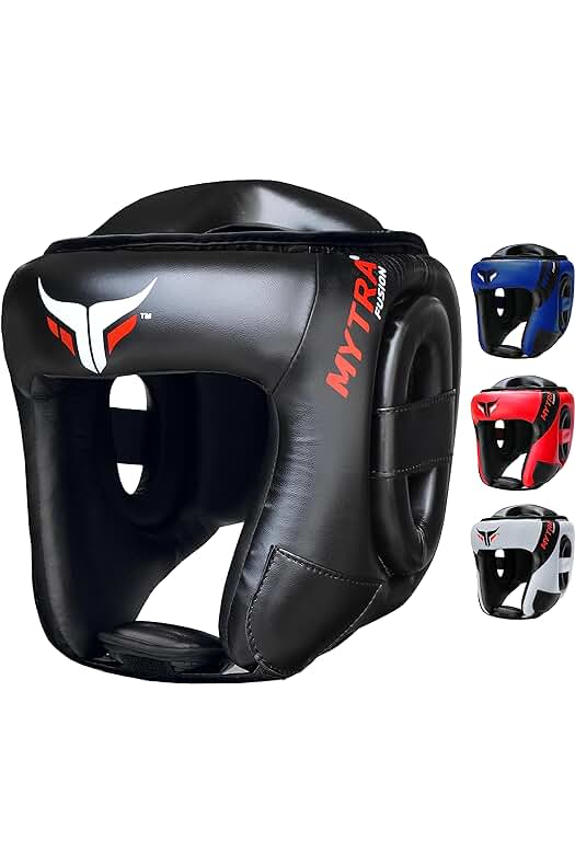 Casco de Boxeo Mytra Fusion - Protección de Alto Rendimiento para Artes Marciales y Sparring.