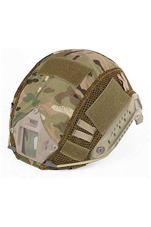 Casco táctico militar de camuflaje para combate, Airsoft, Paintball y caza