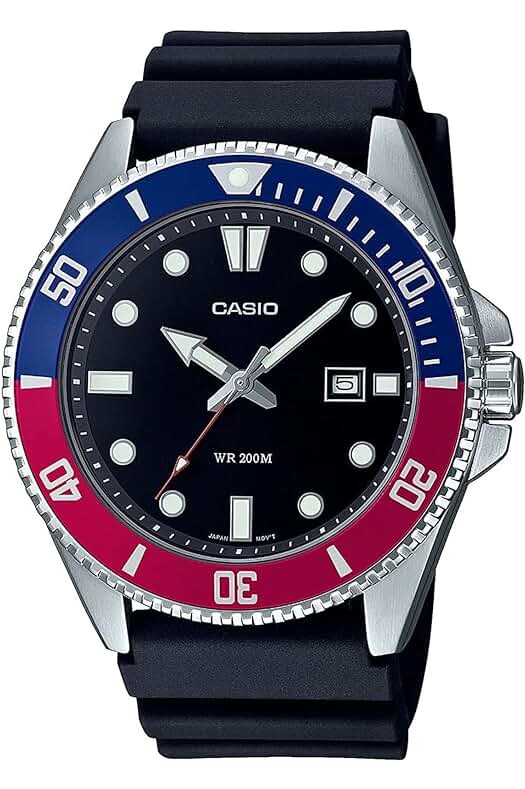 Casio Collection Mens Quartz Watch: Timeless Style and Precision in Every Tick.