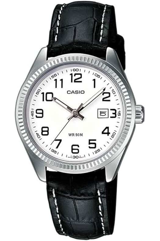 Casio Womens Stainless Steel Quartz Watch