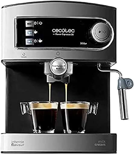 Cecotec Cafetera Express Manual Power Espresso 20: disfruta del mejor café en casa