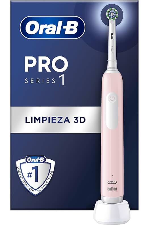 Cepillo de dientes eléctrico recargable Oral-B Pro Series 1 - Diseñado por Braun.