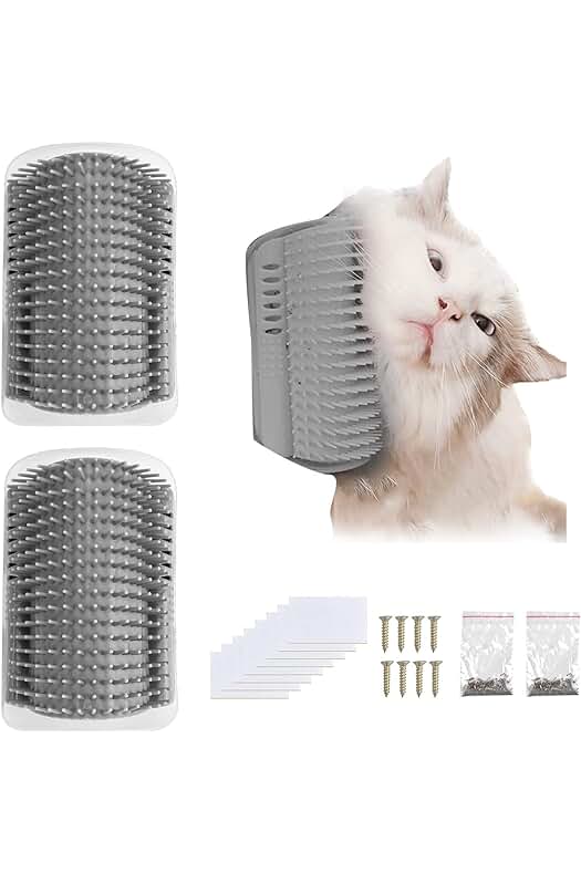 Cepillo de masaje para gatos: cuidado y limpieza del pelo de tus mascotas