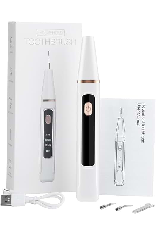 Cepillo dental ultrasónico para eliminar el sarro y mantener tus dientes limpios y saludables.