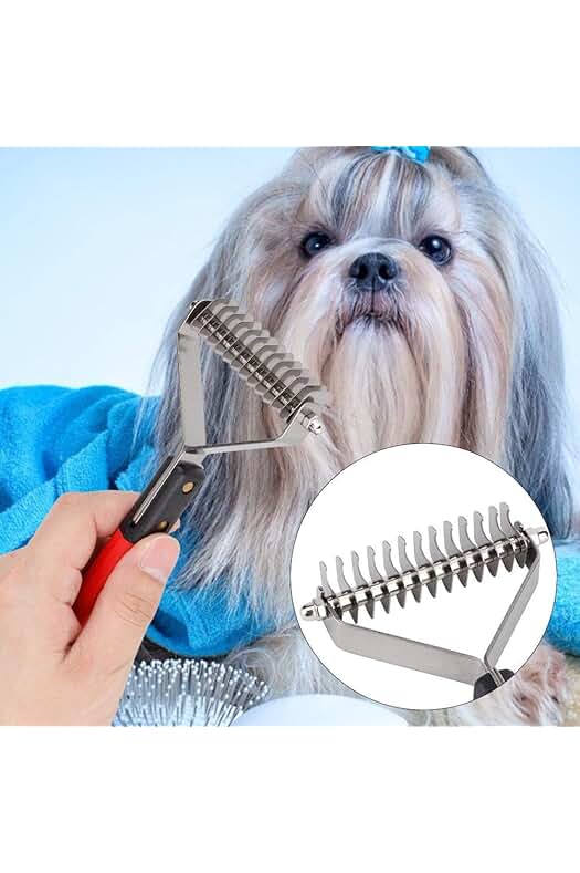 Cepillo deslanador para mascotas: Elimina eficazmente el pelo suelto y reduce el desprendimiento.