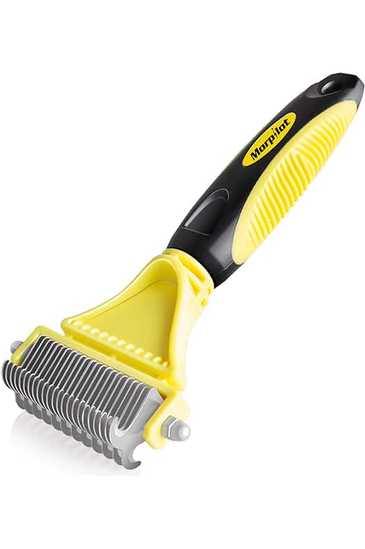 Cepillo Deslanador para Perros, reduce la caída de pelo en un 90% - Ideal para todas las razas.
