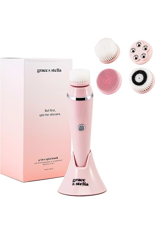 Cepillo Limpiador Facial: Exfolia y Masajea para una Limpieza Profunda y Renovadora.
