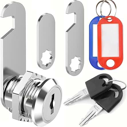 Cerradura de buzón y bloqueo para muebles con claves diferentes - Seguridad garantizada.