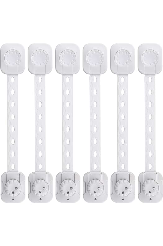 Cerraduras de seguridad para niños: Protege a tus pequeños con estas cerraduras a prueba de bebés.