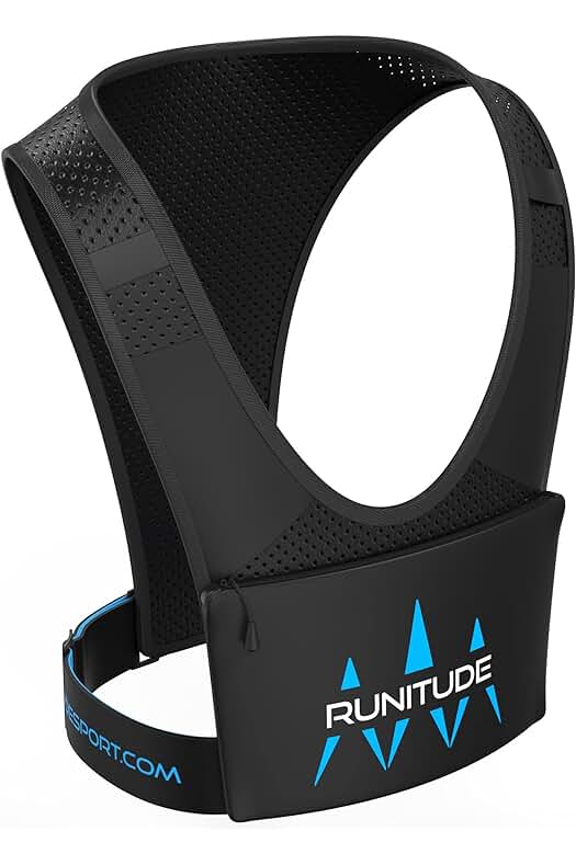 Chaleco de Running Reflectante con Bolsillo Impermeable para Móvil - Runitude Mochila Corredores