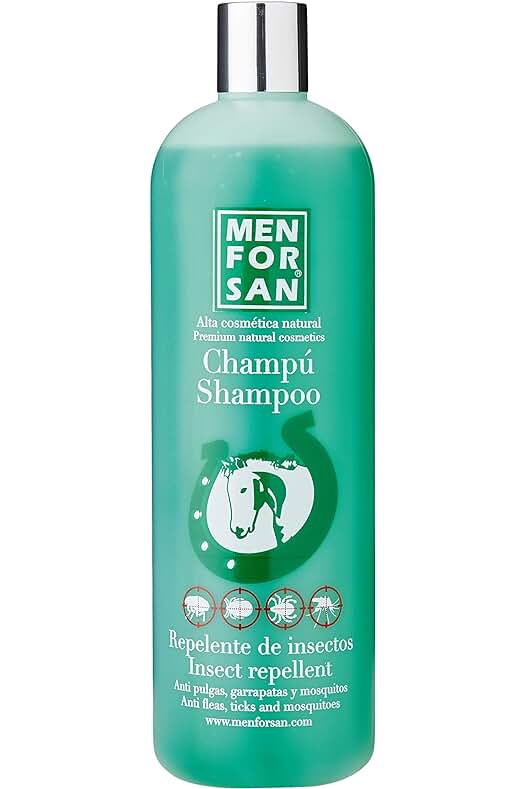 Champú repelente citronela para caballos MENFORSAN - 1L