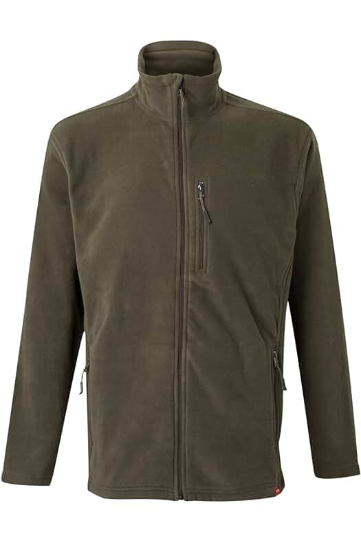 Chaqueta polar Velilla 201502 en color verde caza, talla L - ¡Máxima comodidad y estilo!
