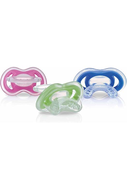 Chupete mordedor de silicona Nuby Gum-Eez™ - Ideal para masajear encías - 0+ meses