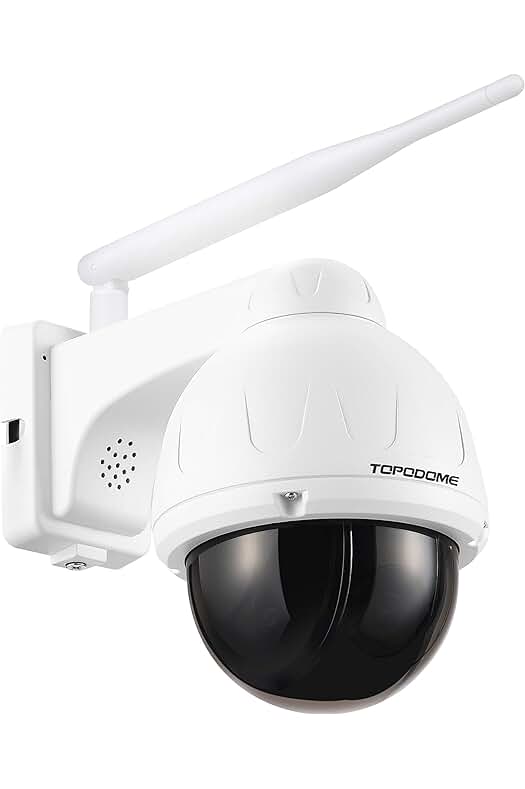 Cámara de Vigilancia WiFi Exterior con Visión Nocturna Inteligente y Detección Humano.