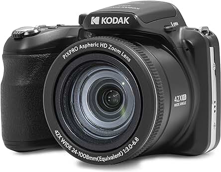 Cámara Digital Bridge con Zoom óptico 42X y vídeo Full HD 1080p.