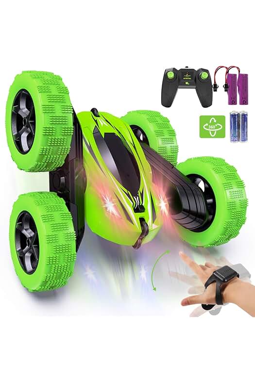 Coche teledirigido 4WD de alto rendimiento para niños: diversión y acrobacias garantizadas