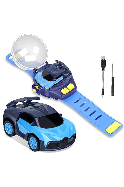 Coche teledirigido con luces - RC de alta velocidad para niños - Regalo perfecto