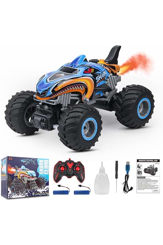 Coche Teledirigido Rhybor: Divertido y Veloz Monster Truck para Niños de Todas las Edades