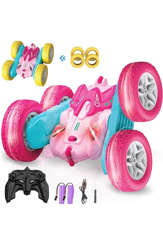 Coche Teledirigido Seveclotree con Control de 360°, Juguete RC de Alta Velocidad