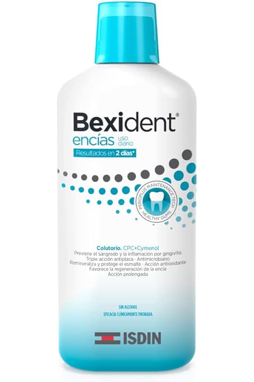 Colutorio ISDIN Bexident Encías: Combate la gingivitis y cuida tus encías día a día.