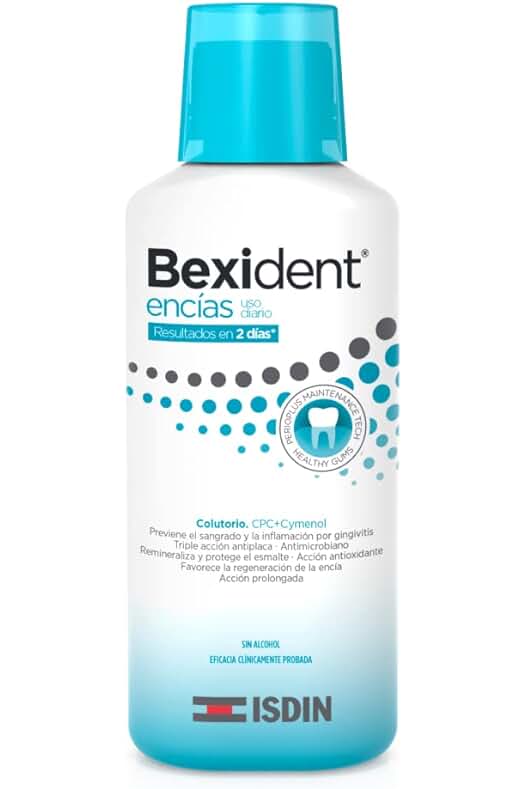 Colutorio ISDIN Bexident Encías: Reduce sangrado e inflamación gingival por gingivitis en 2 días.